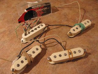 4 Pickups pour Fender Stratocaster