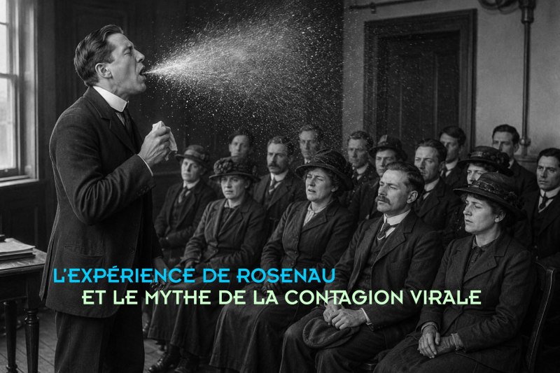 L'expérience de Rosenau et comment on nous ment par rapport aux virus et aux maladies (expeirence_de_rosenau) L'expérience de Rosenau et comment on nous ment par rapport aux virus et aux maladies