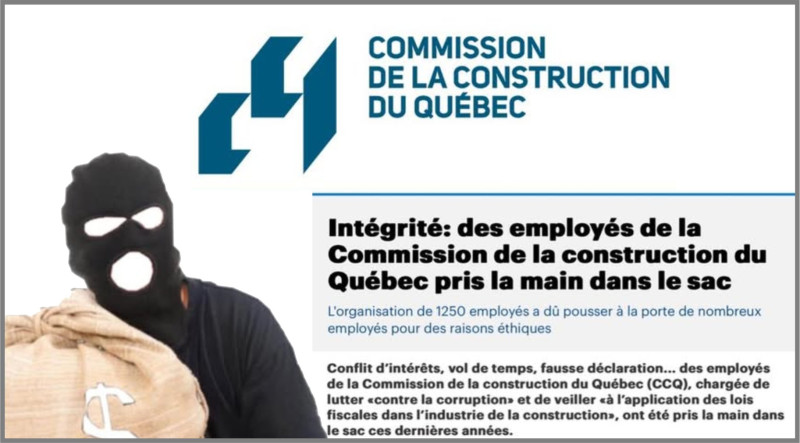La CCQ : un organisme mafieux, dangereux pour les travailleurs et la population du Québec (ccq_corruption) La CCQ : un organisme mafieux, dangereux pour les travailleurs et la population du Québec