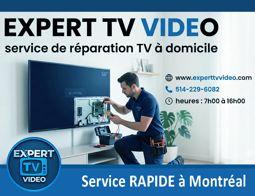 Vos experts en réparation de TV (aaaaa-montreal) Vos experts en réparation de TV